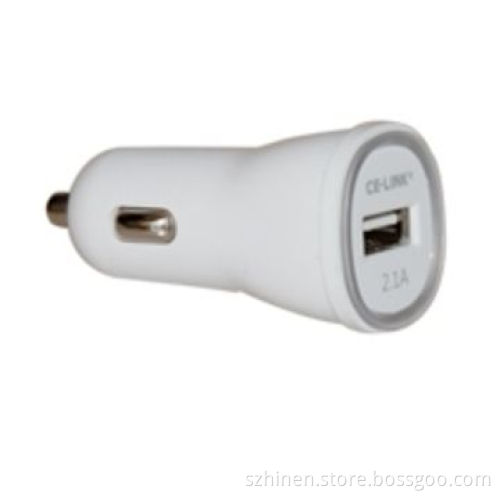 Car Charger with 5V/2.1A Output